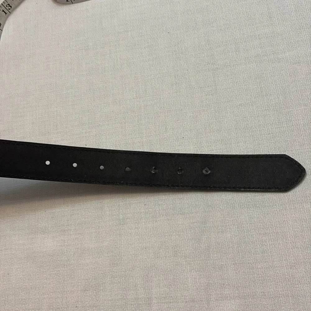 Levi’s Black Leather Mens Belt Excellent Used Condition! Size S 30-32